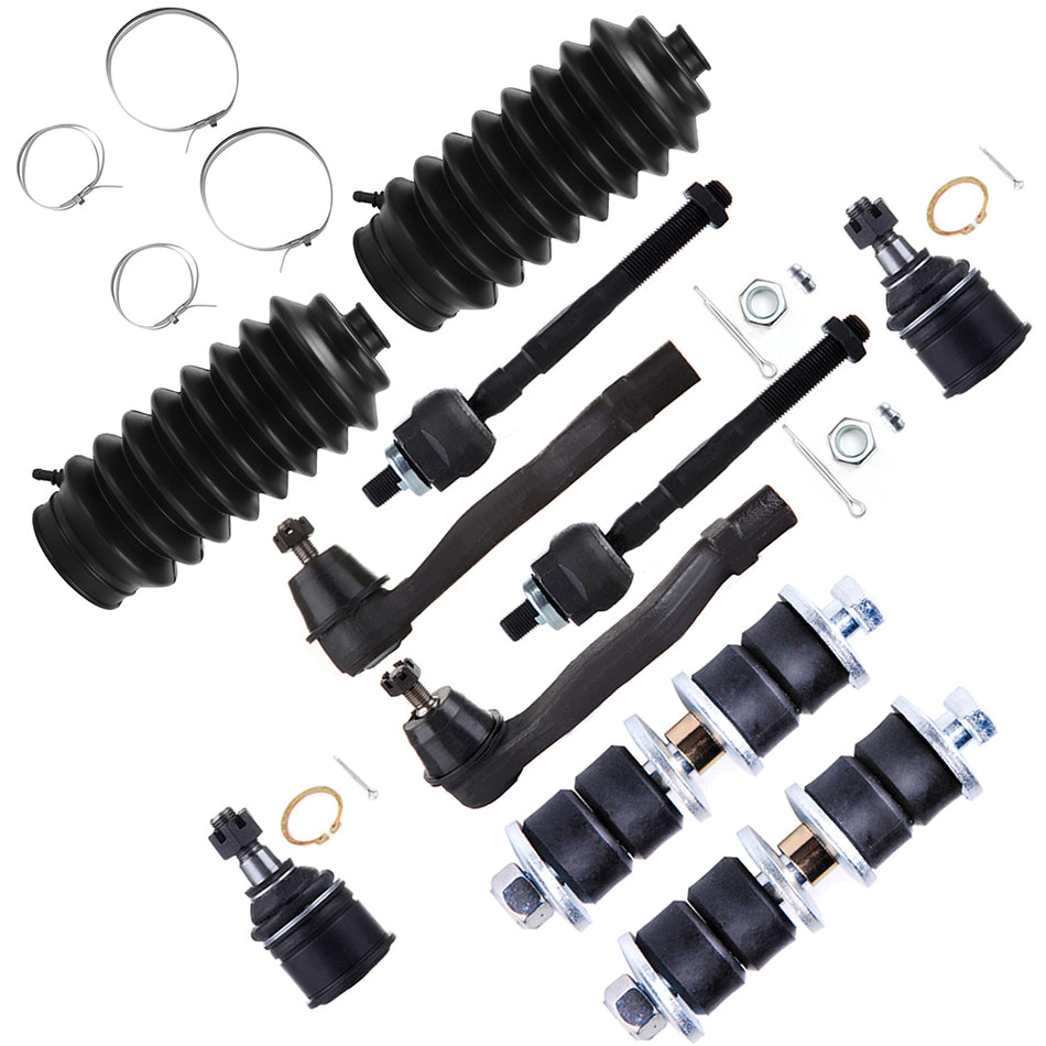10Pcs Rack and Pinion Bellow Sway Bar Link Fits 92-95 Honda Civic Acura Integra