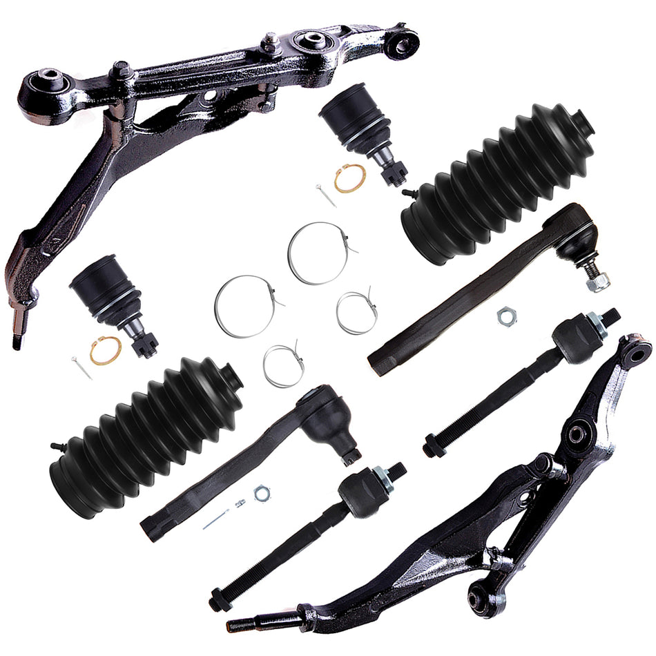 Fit For 1992 93 94-1995 Honda Civic 8Pieces Lower Control Arm And Ball Joint Kit