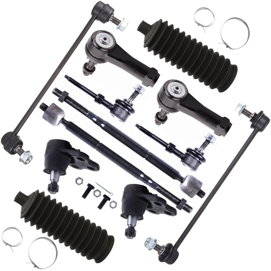 12x Fits 2002-07 Saturn Vue Front Lower Ball Joint Steering Tie Rod End Linkage
