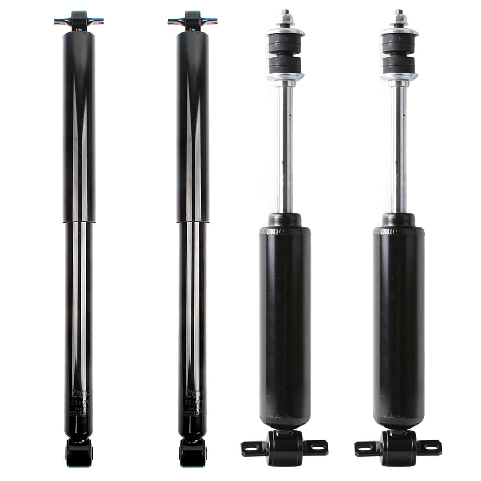 Front Rear Shocks Absorbers Kit Set of 4 for Chevrolet GMC Pickup C1500 RWD