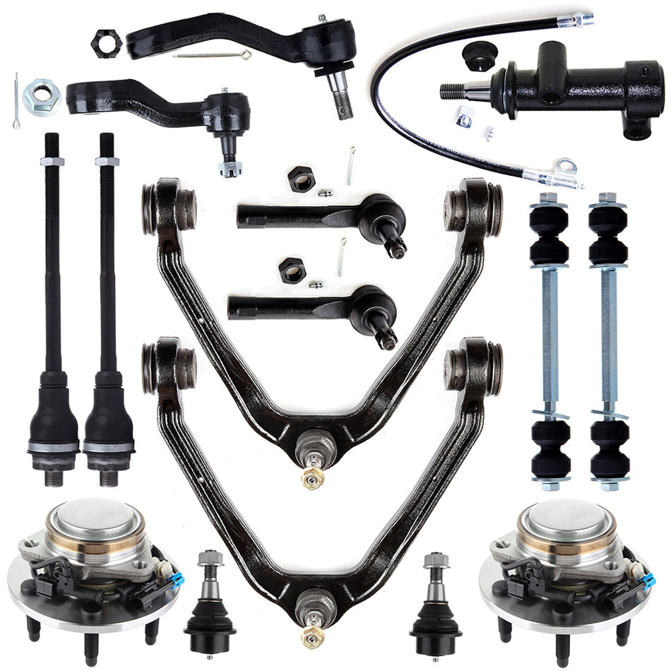 15x Front Control Arm Ball Joint Sway Bar For 2002-2006 Chevrolet Avalanche 1500
