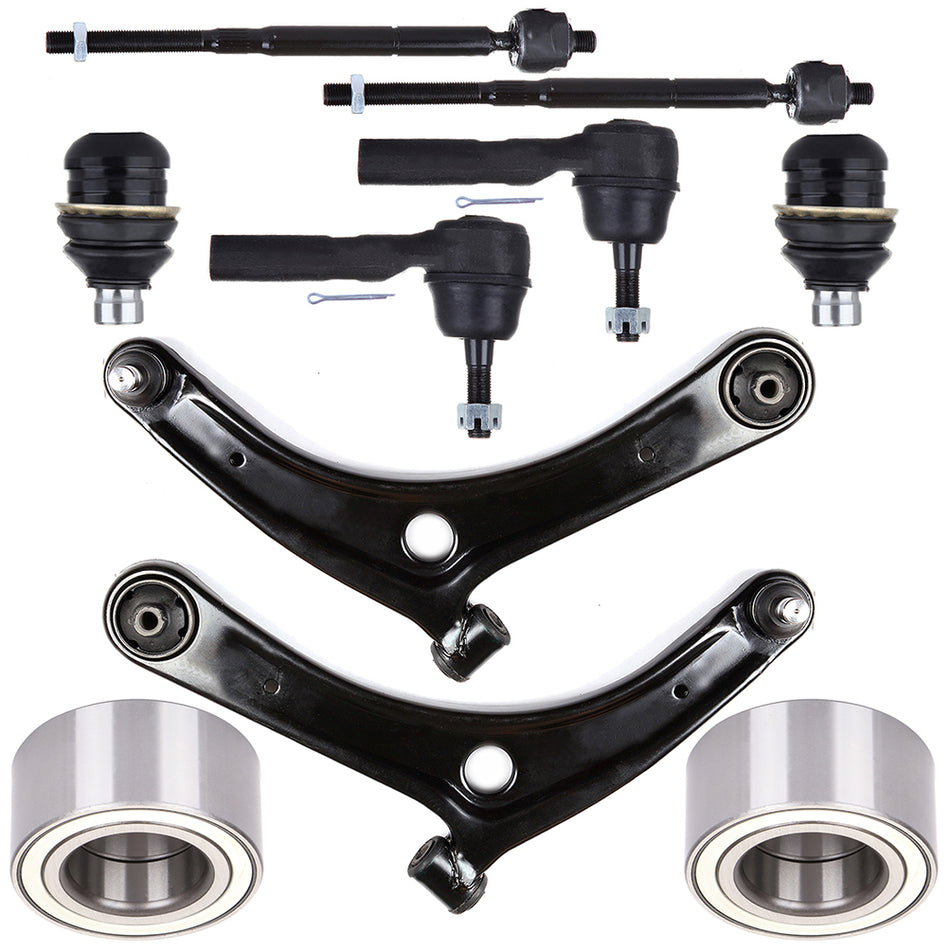 10x Sway Bar Control Arm Ball Joint Wheel Bearning For 07 08-2017 Jeep Compass