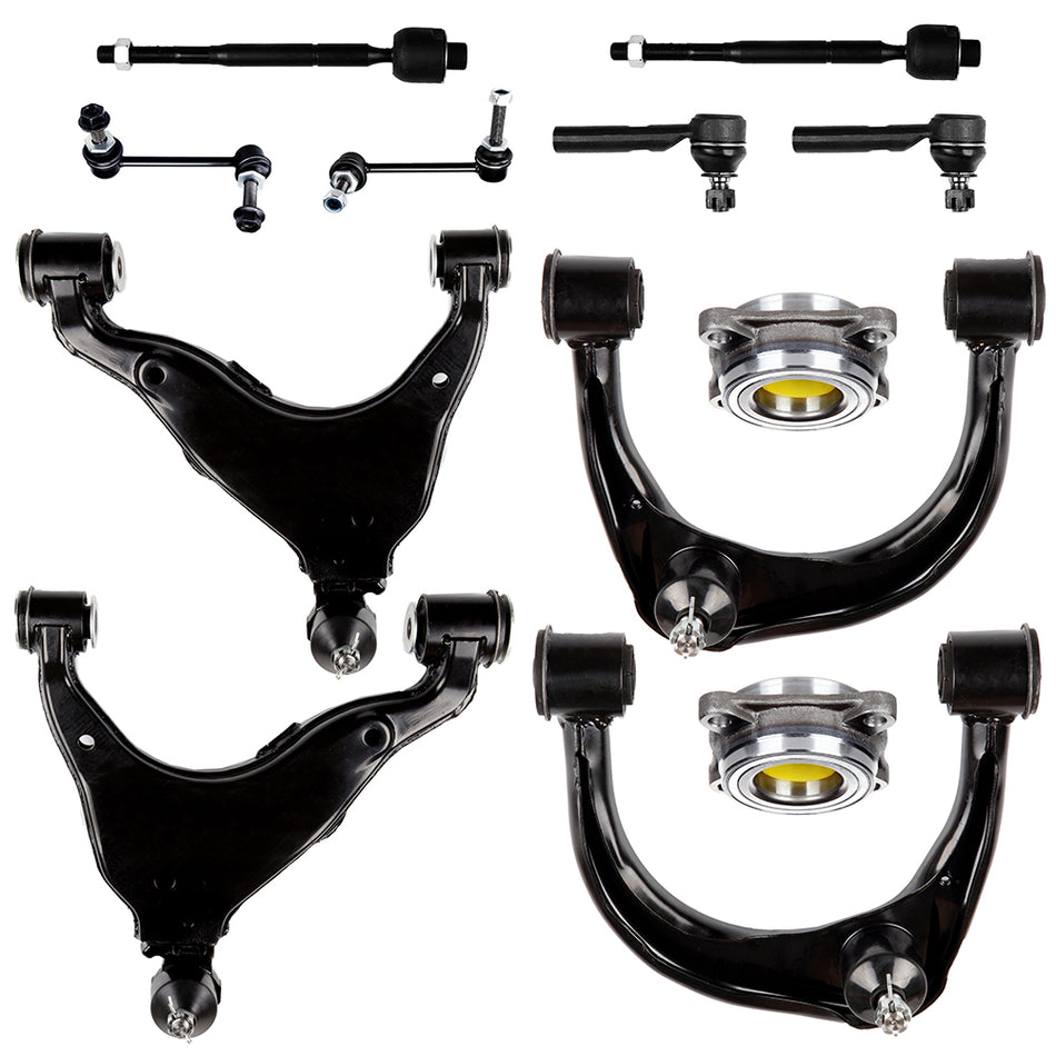 For 2003-2009 Lexus GX470 12x Wheel Bearning Hub Sway Bar Control Arm Ball Joint