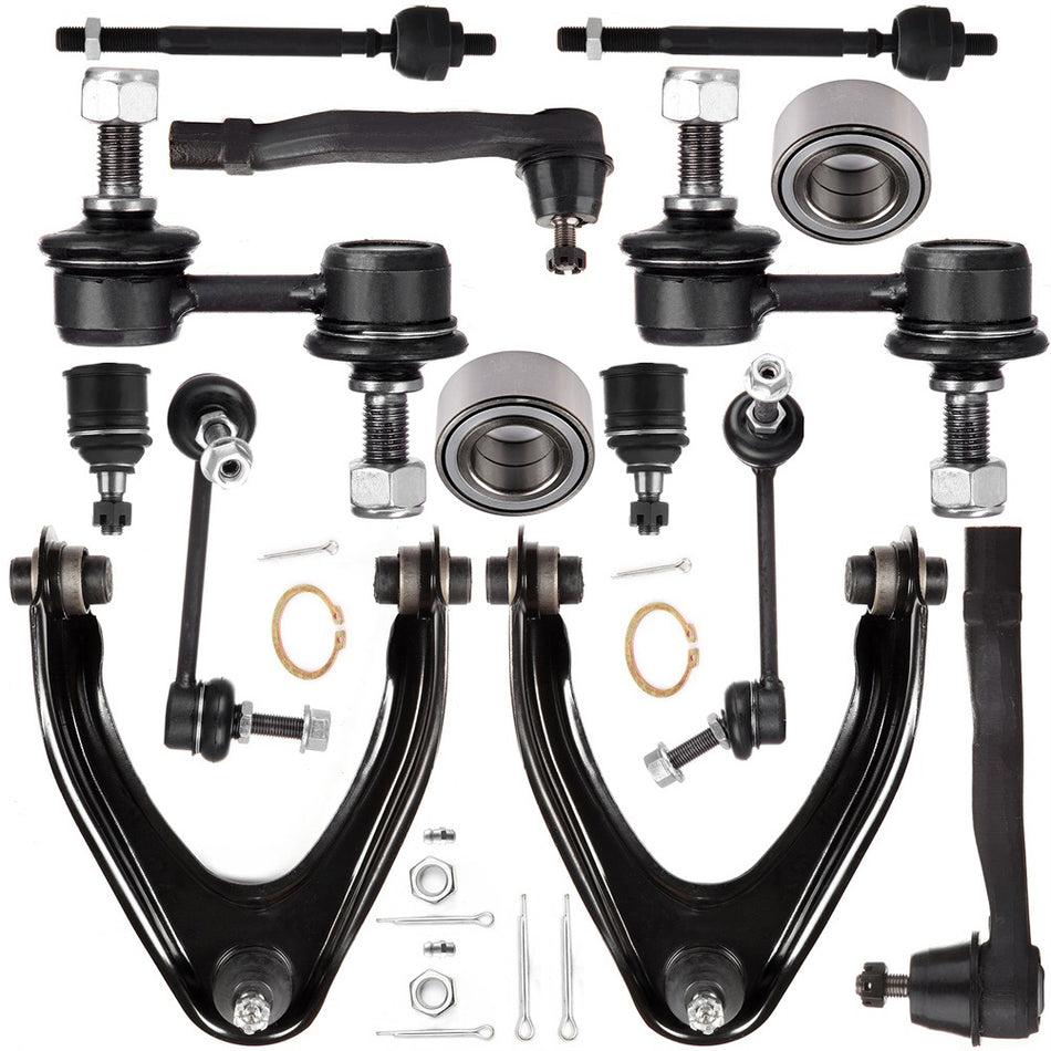 For 1997 98 99 00-2001 Honda CR-V Front Control Arm Ball Joints Wheel Bearning