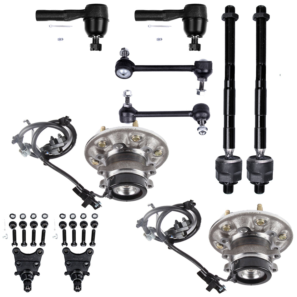 For 2006 2007-2008 GMC Canyon Front Ball Joint Sway Bar End Wheel Bearning Hub