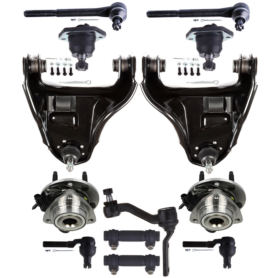 For 1997-2004 Chevrolet S10 13x Front Control Arm Ball Joint Wheel Bearning Hub