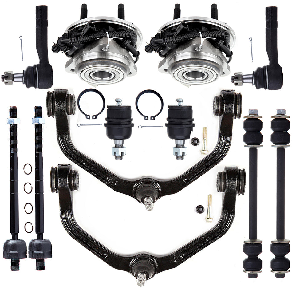 For 1998-2001 Ford Ranger 4WD 12x Front Upper Wheel Bearning Sway Bar Tie Rod