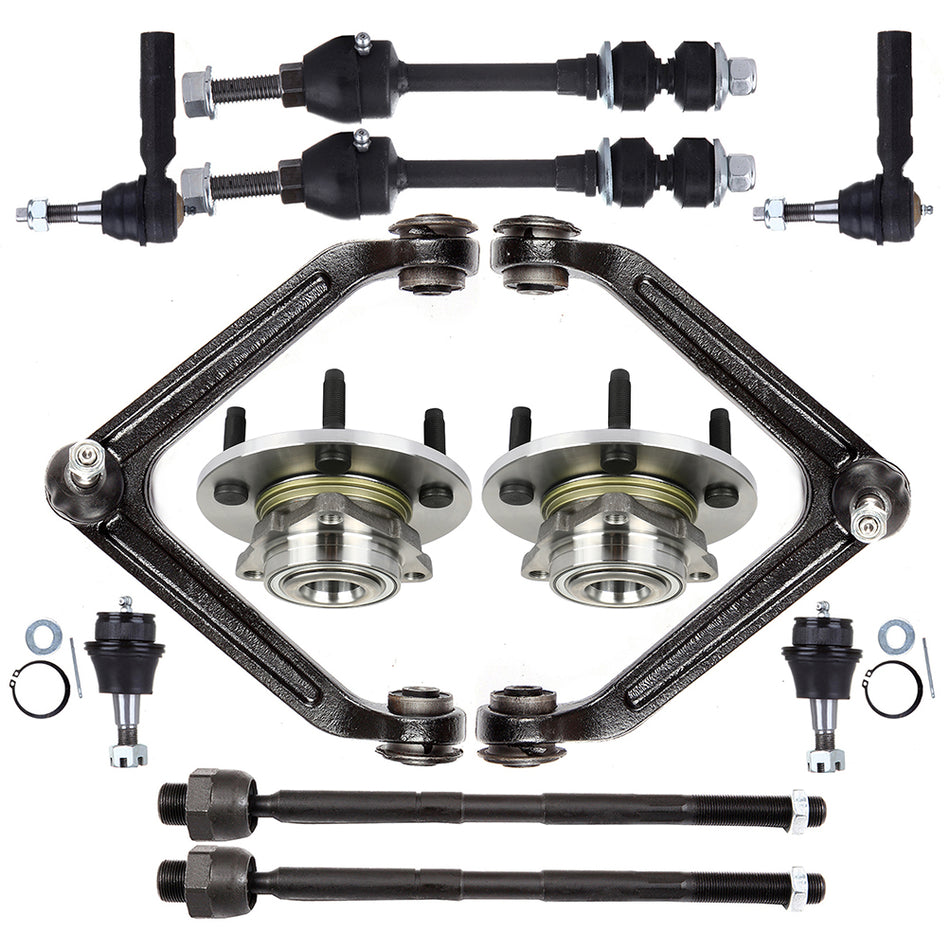 For 2002-2005 Dodge Ram 1500 Front Control Arm Sway Bar End Wheel Bearning Hub