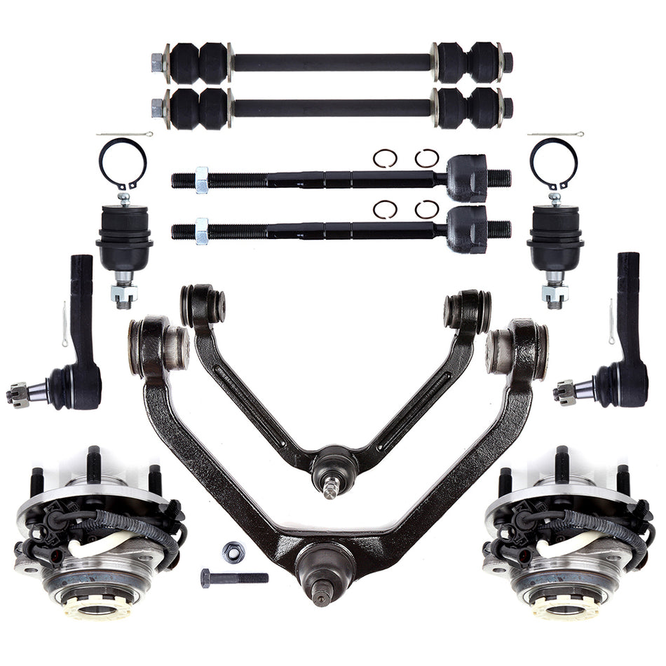 12x Front Control Arm Sway Bar End Wheel Bearning Hub For 1998-2000 Ford Ranger