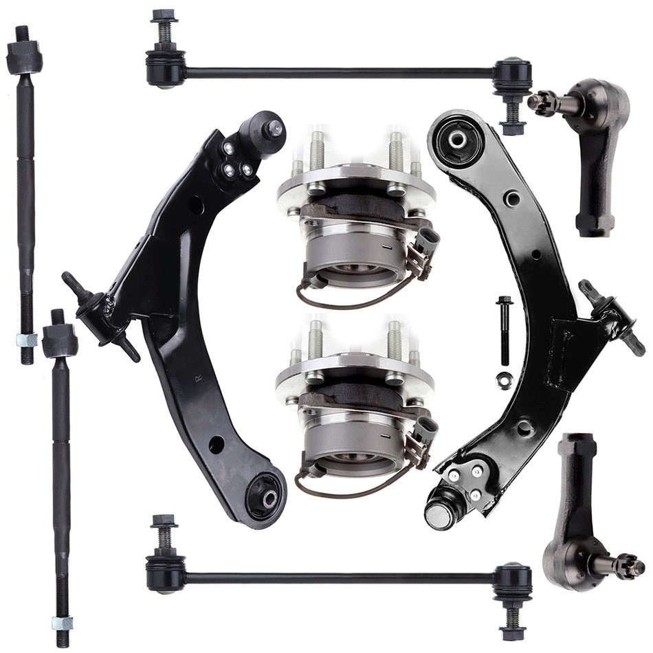 Front Tie Rod Wheel Bearning Hub Fits 05-10 Chevrolet Cobalt 06-11 Chevrolet HHR