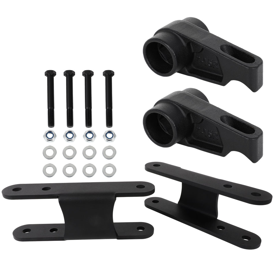 For 2004-2012 Chevy Colorado 4WD 3 inch Front & 3 inch Rear Leveling Lift Kit Black