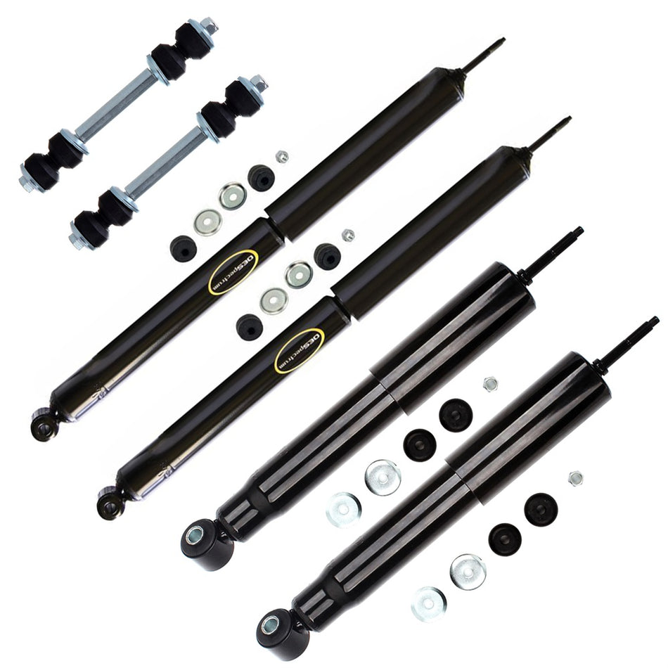 1997-2003 Ford F-150 5-Lug 4WD Front Rear Struts Shock Absorbers Sway Bars