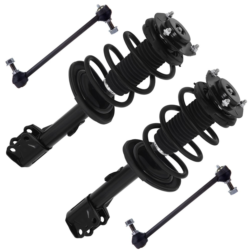 Toyota Highlander 2008-2013 Front Struts & Sway Bar Links & Suspension Kit