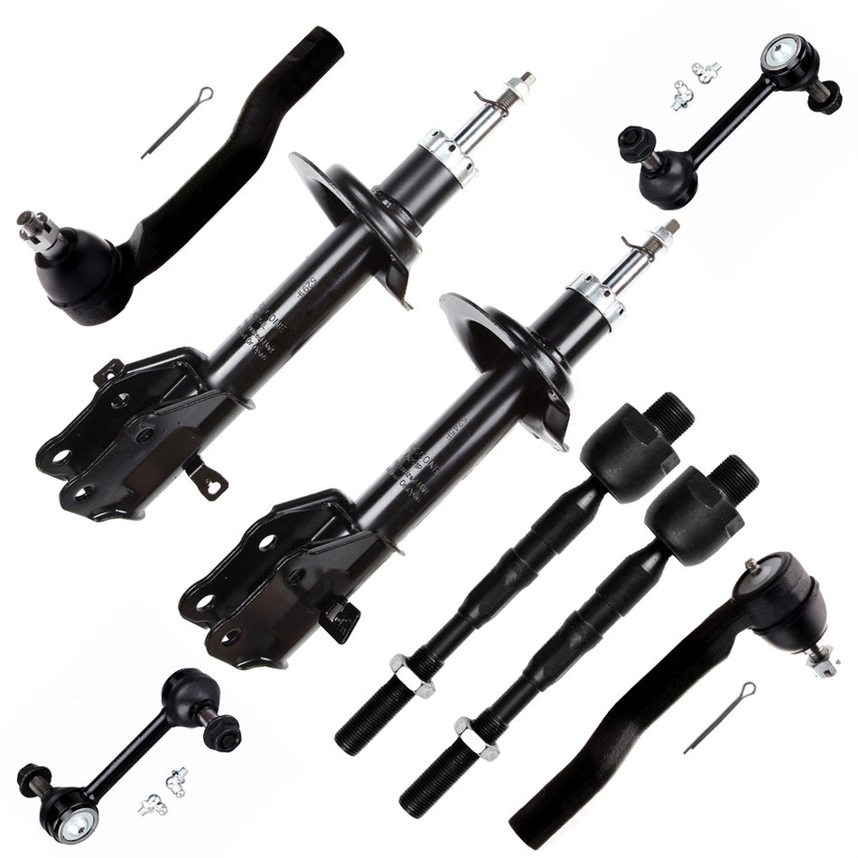 Front Struts Sway Bar Tie rods 2007 2008 2009 2010 For Ford Edge Lincoln MKX FWD