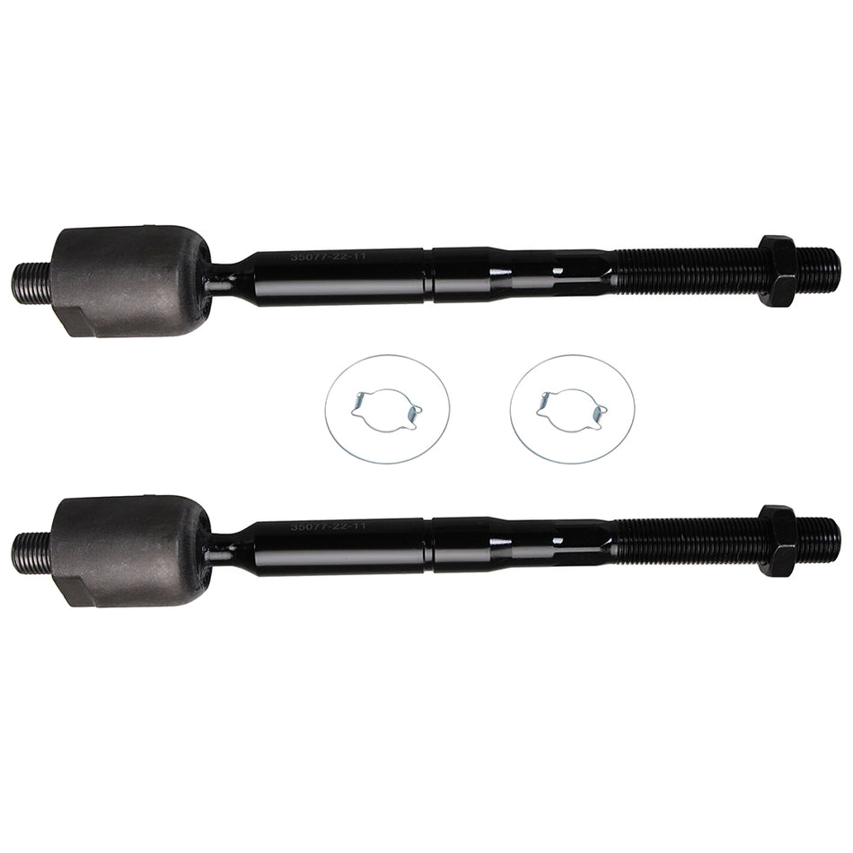 2pcs For 2005-2011 2012 Toyota Camry Avalon Lexus ES350 Front Inner Tie Rod Ends