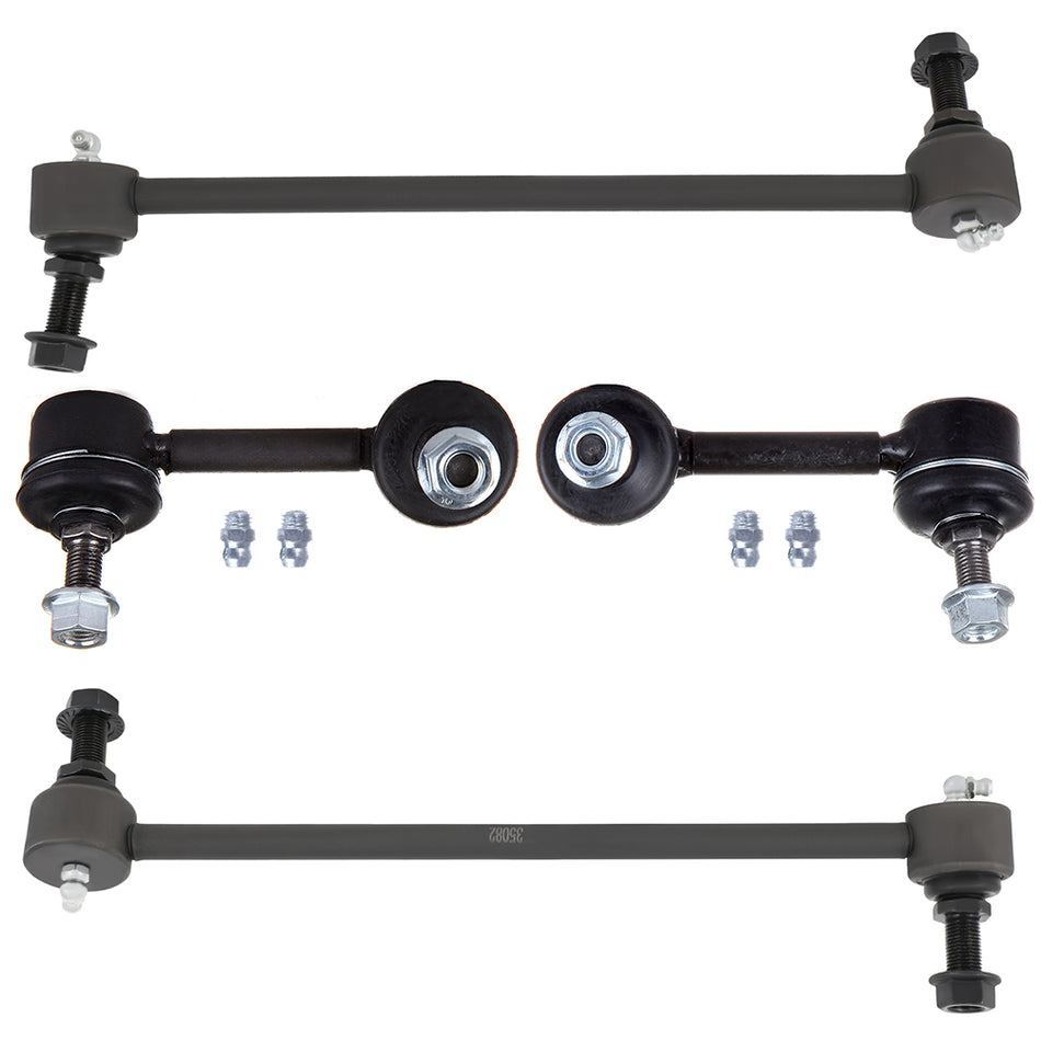 4pcs Front & Rear Sway Bar End Links For Nissan Maxima SV Sedan 4-Door 3.5L