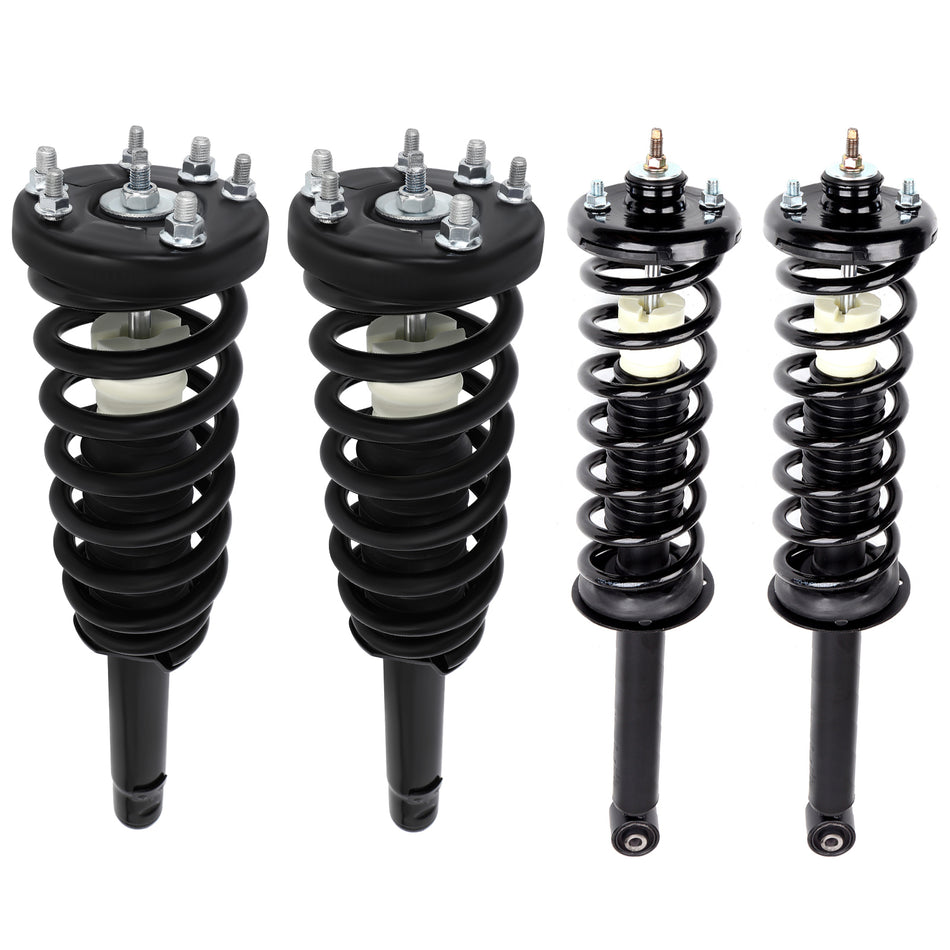 2004-2008 Acura TL 3.2L Front & Rear Complete Shocks Struts With Mounts 4x