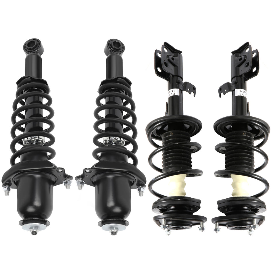 4x For 2011-2013 Toyota Corolla Front Rear Pair Complete Struts Shocks Springs
