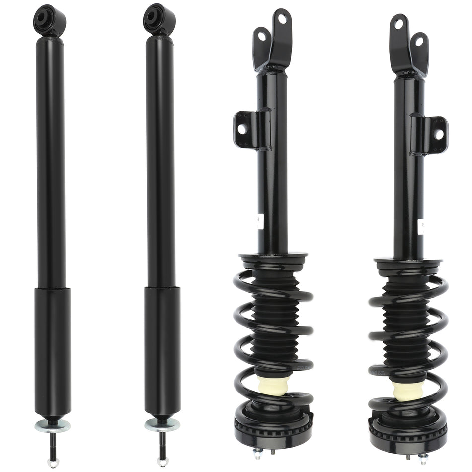 2012-2019 Dodge Challenger Front Rear Complete Shocks Struts Assembly Set