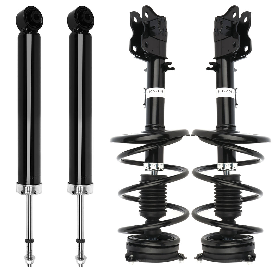 For 2009-2010 Nissan Murano Front Quick Complete Struts Springs & Rear Shocks