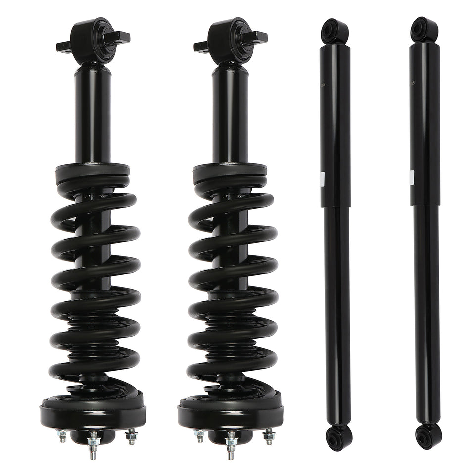 4x For 2014 Ford F150 Truck FX4 STX Complete Struts Shock Coil Spring Assembly