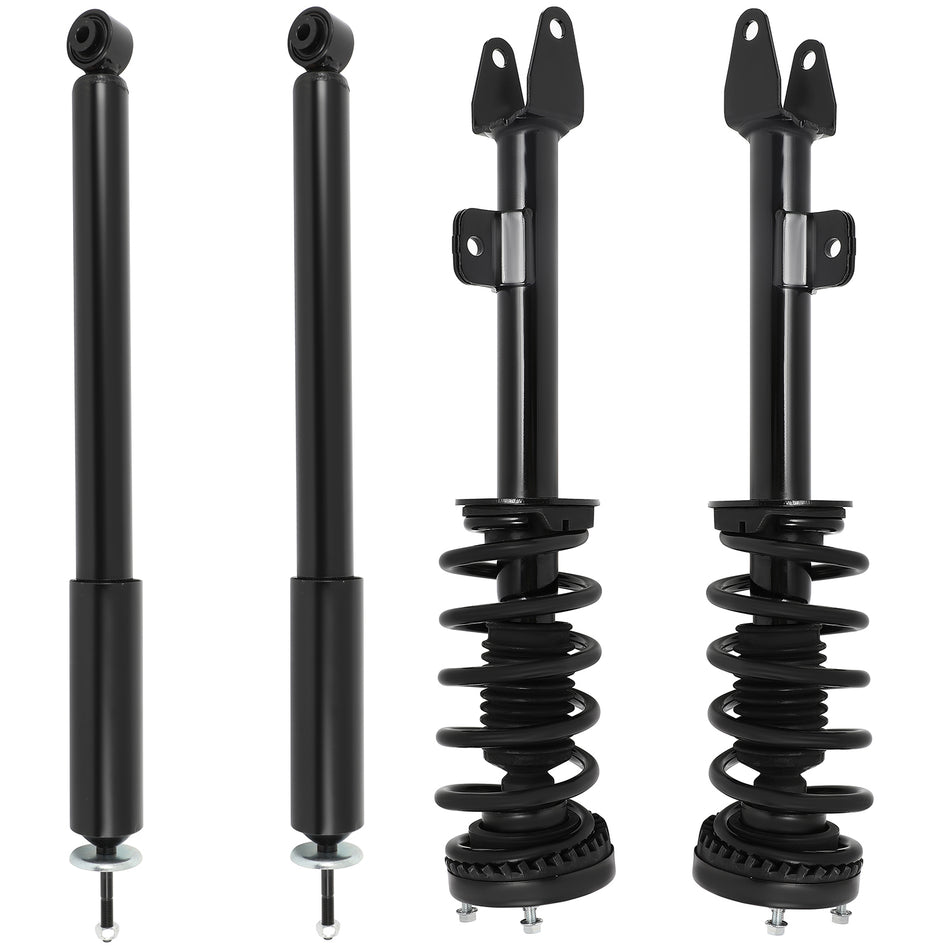 Front Struts Spring & Rear Shocks For RWD Chrysler 300 2011-2019 with Spring Kit