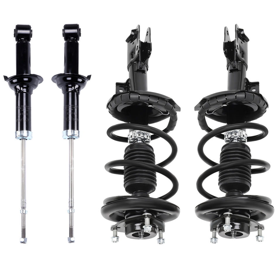 For 2008-2011 Mitsubishi Lancer Complete Struts Spring and Rear Shocks Absorber