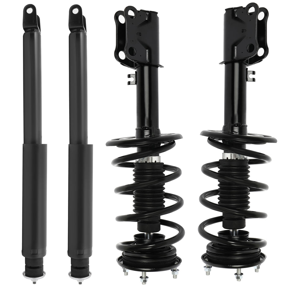 2013-2017 Ford Taurus Loaded Front Rear Complete Struts and Shock Absorber