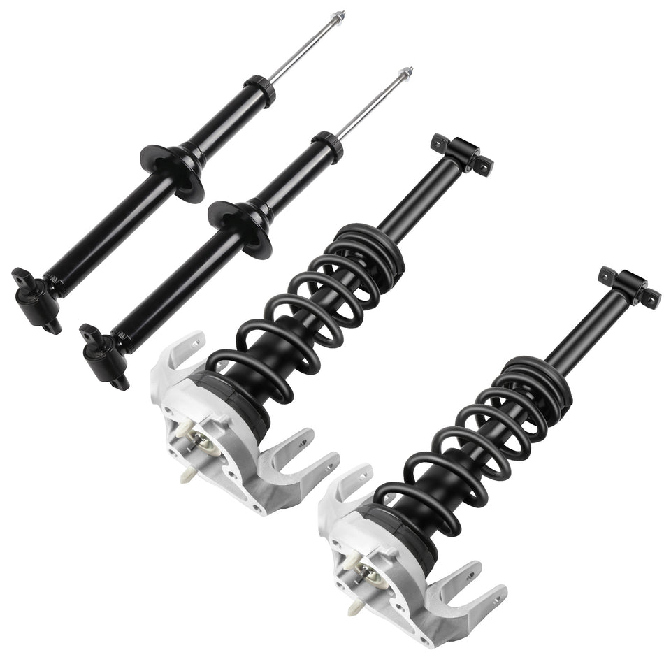 2003 04 05 06 07 Cadillac CTS Front Rear Complete Shocks Struts With Springs