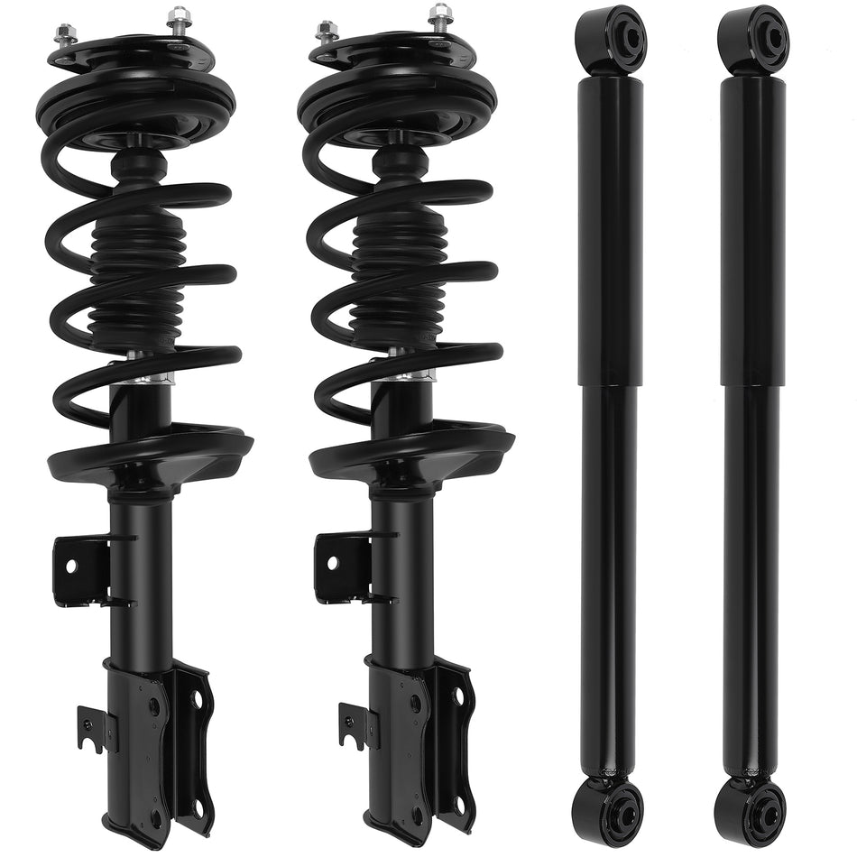 2006-2013 Suzuki Grand Vitara 4pcs Front Complete Struts Rear Shocks Set