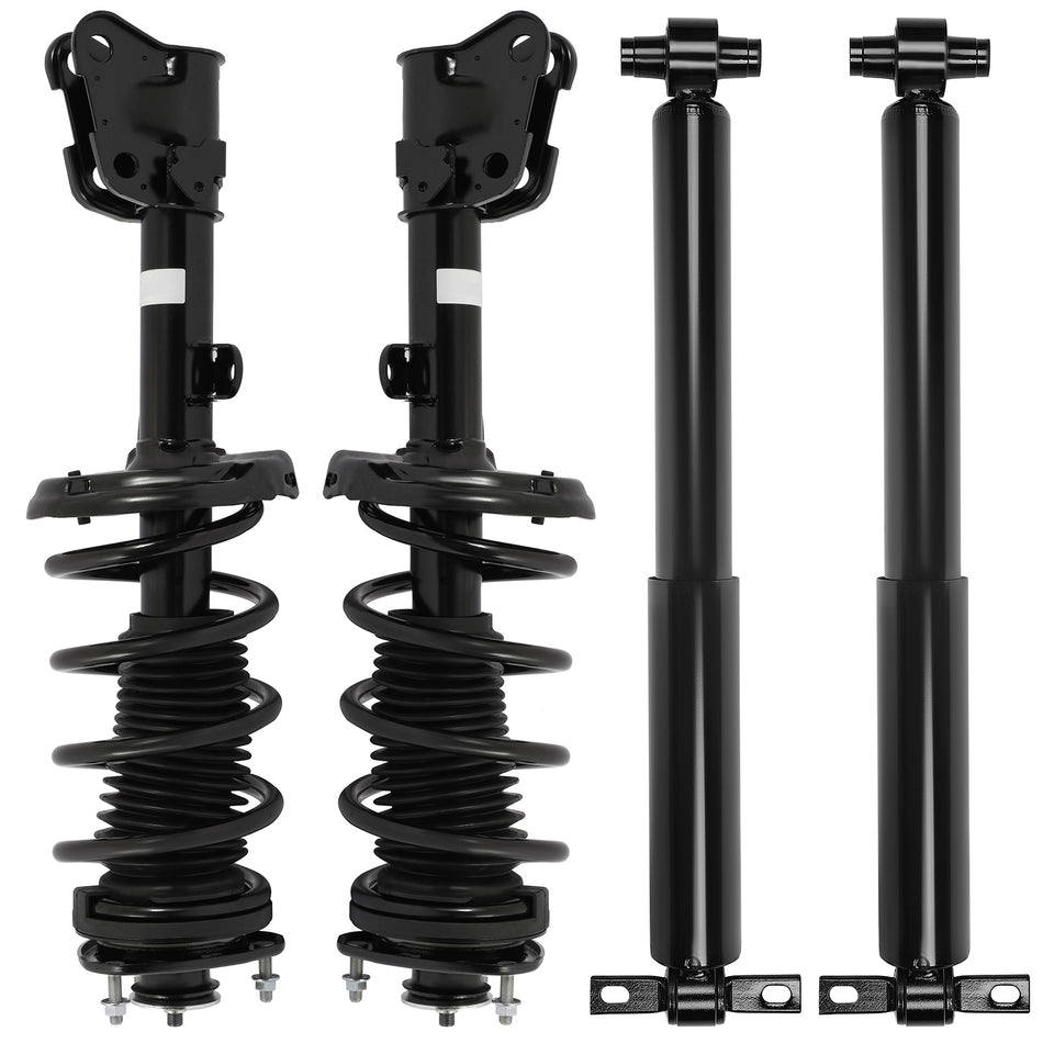 2009-2015 Honda Pilot Front Rear Complete Struts & Shocks Absorber 4Pcs