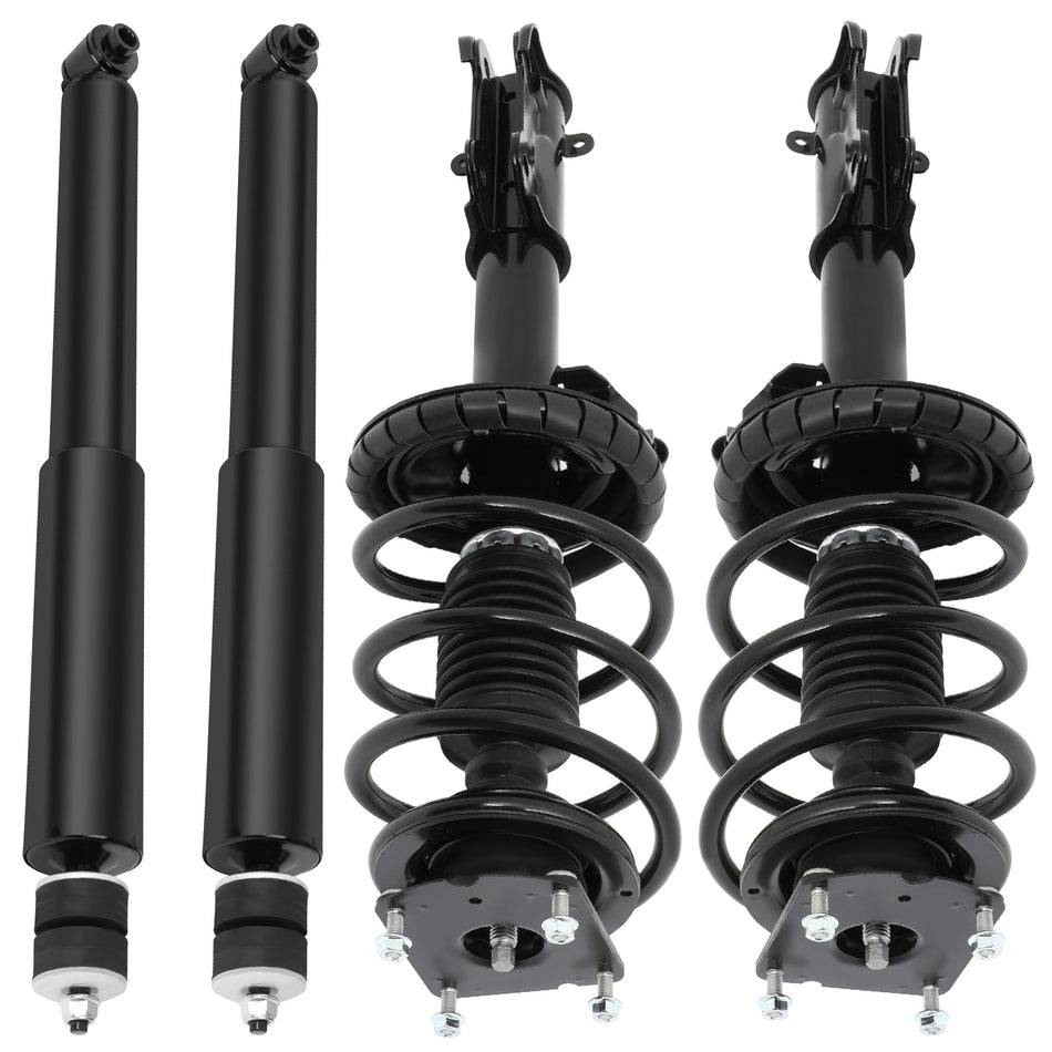2011-2014 Ford Mustang Front Complete Struts Spring and Rear Shocks Absorber