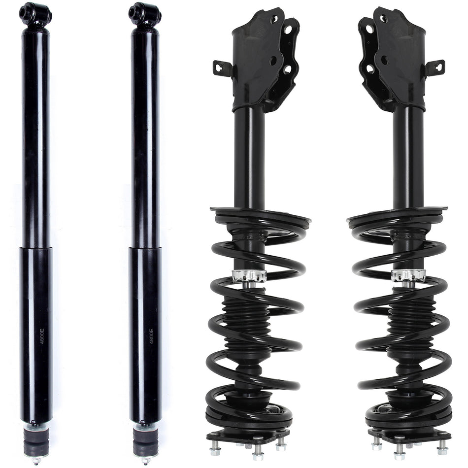 2007-2010 Mazda CX-9 Front Complete Struts Assembly & Rear Shocks Absorber