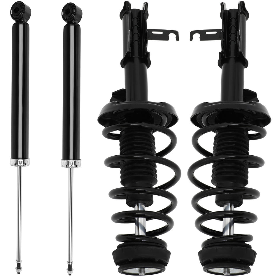 2011-2016 Chevrolet Cruze Front Rear Shocks Struts with Spring Assembly 4pcs