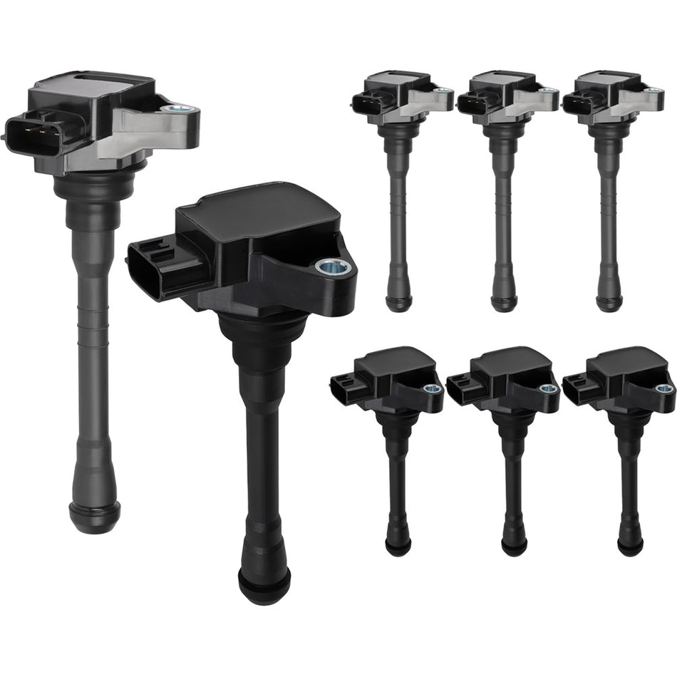 8PCS of Ignition Coil For Nissan NV 2500 3500 Titan Titan XD V8 5.6L 2017-2019