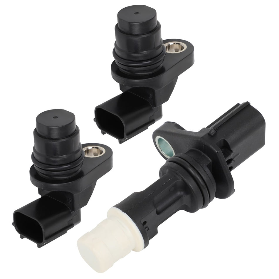 3 Pcs Camshaft / Crankshaft Position Sensor Fits Acura Honda 2008-2015 L4 2.4L