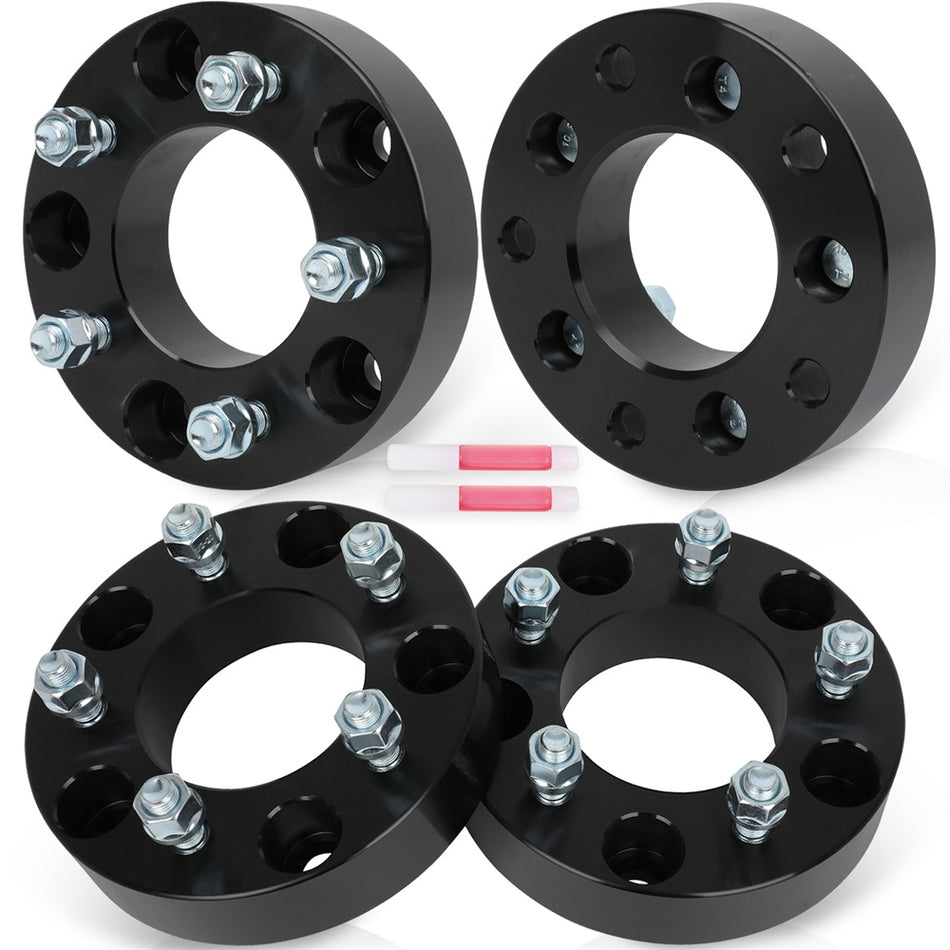 4Pcs 1.5inch 5x5.5 to 5x5 Wheel Adapters For Dodge Ram 1500 SLT Standard Cab Pickup