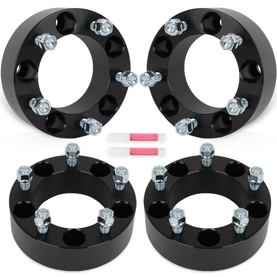 4Pcs 2inch Wheel Spacers 5x5.5 Fits 2012-2018 Dodge Ram 1500 2WD 4WD 14x1.5 Studs