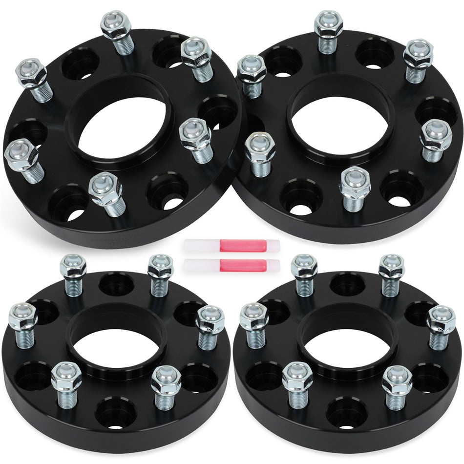 4Pcs 1 inch 6x5.5 Hub Centric Wheel Spacers For Chevrolet Silverado 1500 1999-2023