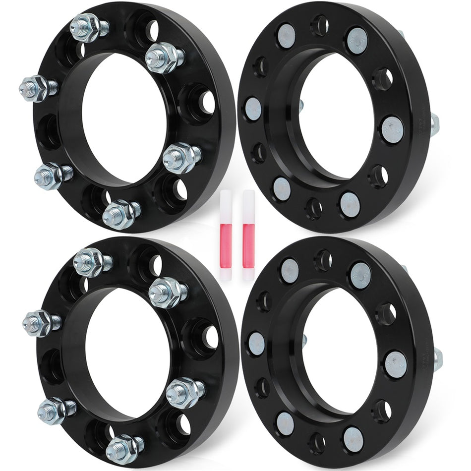 4Pcs 1 inch 6x5.5 Hub Centric Wheel Spacers For Toyota Tacoma 2002-2023 4WD 6 Lug