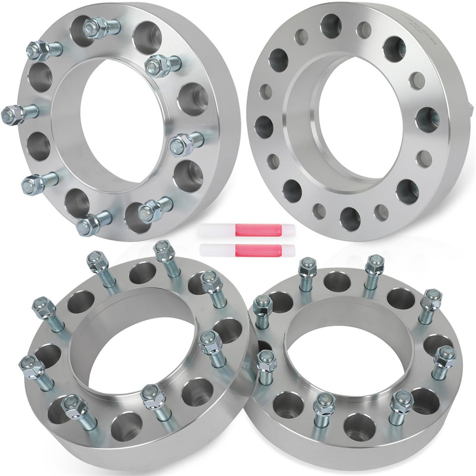 (4) 2inch 8x200 Hubcentric 14x1.5 Wheel Spacers For Ford F-350 Super Duty 2005-2023