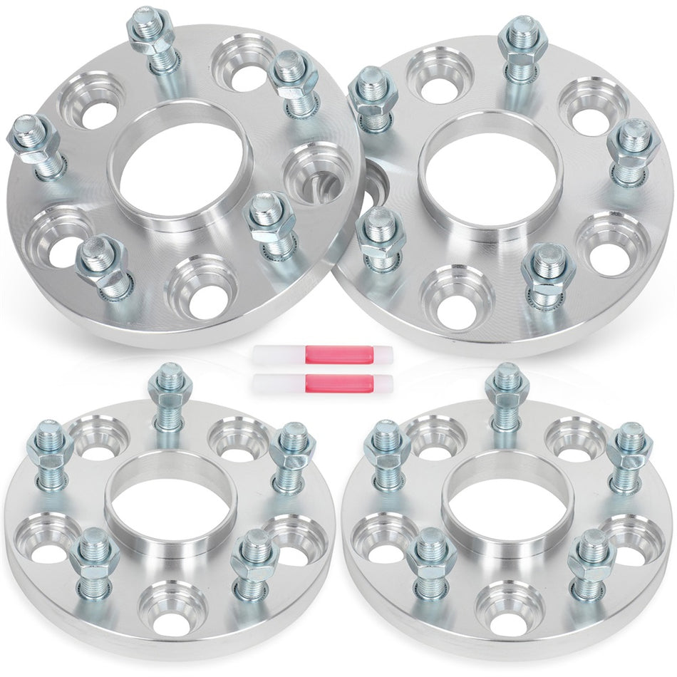 4x 15mm 5x4.5 Wheel Spacer 12x1.5 Hubcentric For Lexus RX350 IS250 IS350 ES350