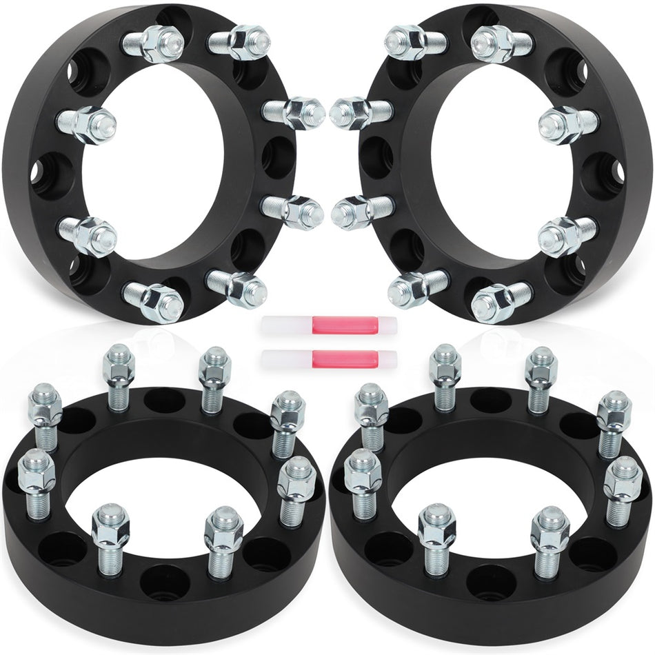 (4) 1.5inch 8x170 to 8x6.5 Wheel Adapters 14x1.5 For Ford F-250 F-350 Super Duty