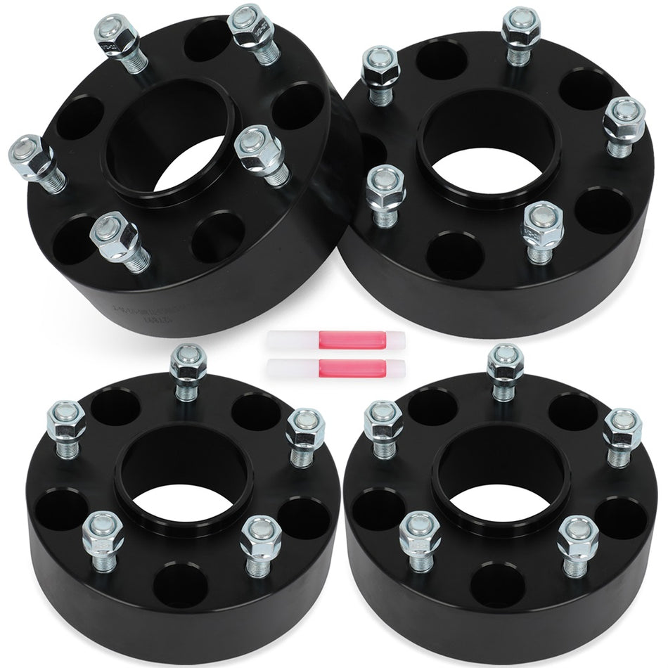 (4) 2inch Hubcentric 5x5.5 Wheel Spacers 1/2inchx20 Fits 1994-2000 2001 Dodge Ram 1500