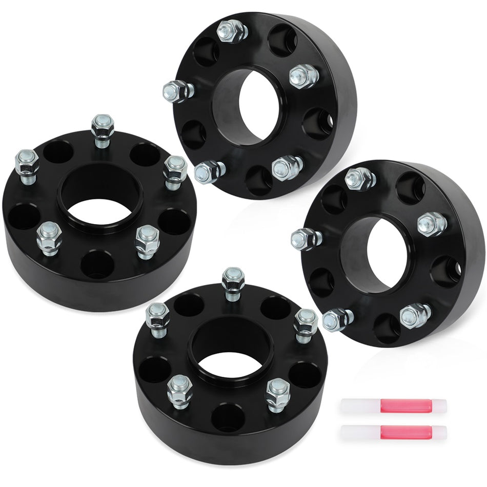4Pcs 2inch Hub Centric Wheel Spacers 5x5.5 For Dodge Ram 1500 2002-2013 9/16inch Studs