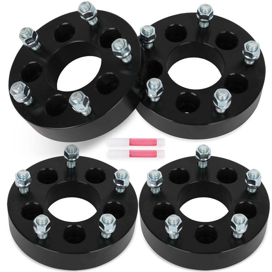 (4) 5x4.5 to 5x5.5 Wheel Adapters 1.5inch 5x114.3 Hub to 5x139.7 Wheel Fits Jeep YJ