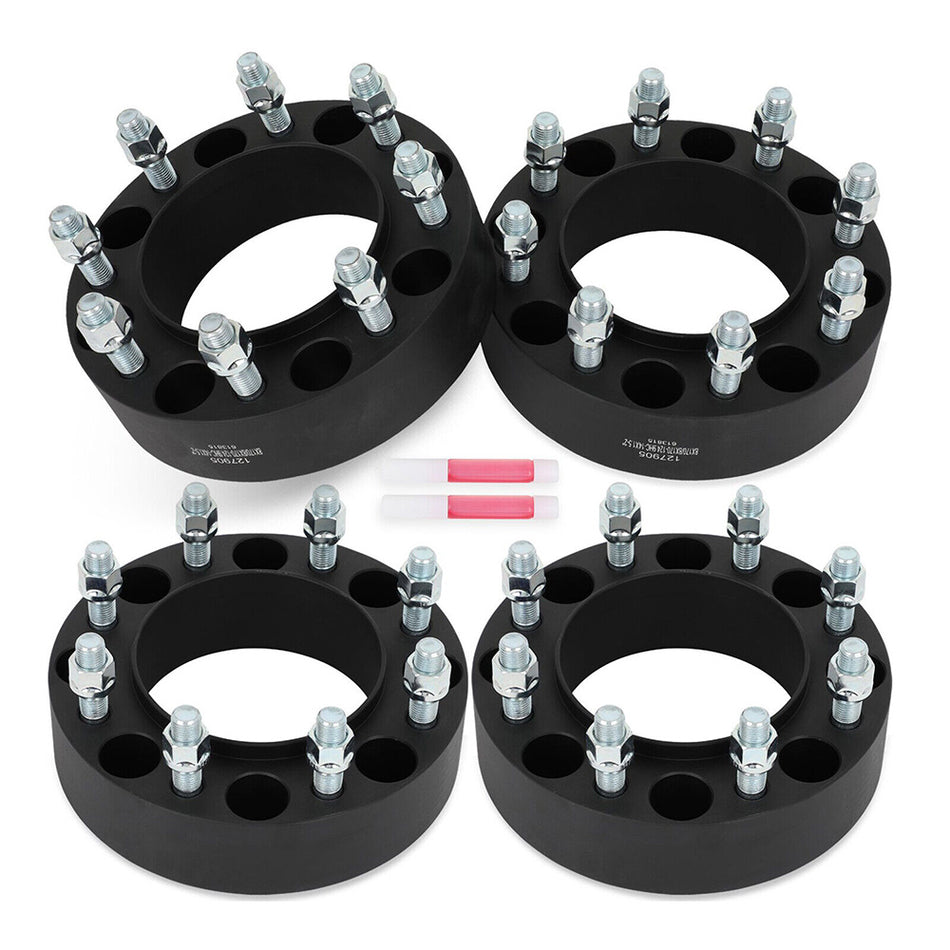2 inch 8x170 Hub Centric Wheel Spacers 14x1.5 For 03-05 Ford Excursion 03-09 Ford F250 4Pcs