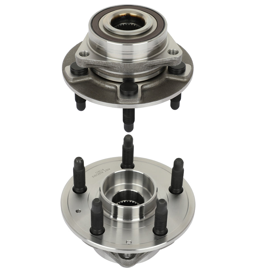 Pair Rear Wheel Hub Bearing Assembly For Chevrolet Camaro Cadillac Ct6 2016-2020