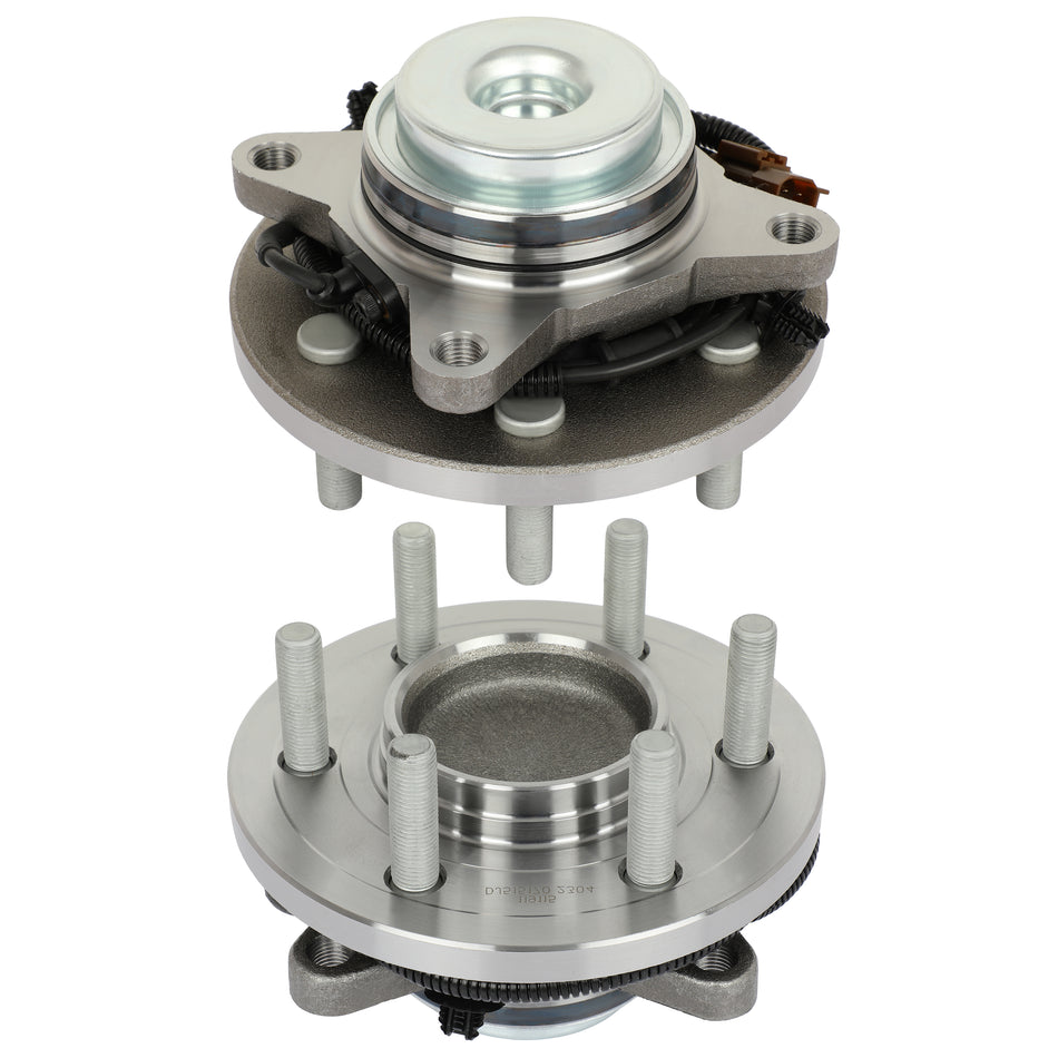 2 Pcs Wheel Hub Bearings Assembly Front RWD For 2015 2016 2017 Ford F150 with ABS