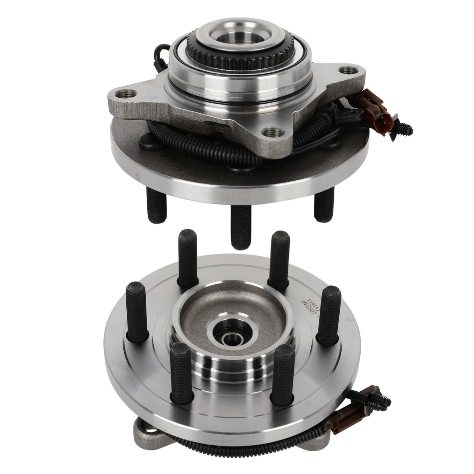 Pair Front Wheel Bearing & Hub Assembly Fits Ford Expedition 2018 2019-2020 4WD